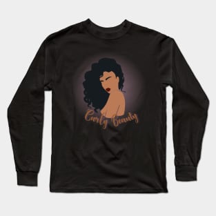 curly beauty Long Sleeve T-Shirt